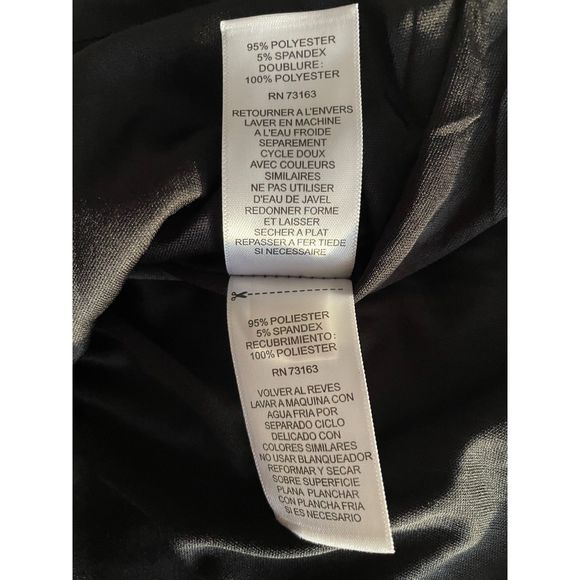 CABLE & GAUGE New Black Sequin Sleeveless Turtleneck Halter Top, Size Small - Picture 9 of 13